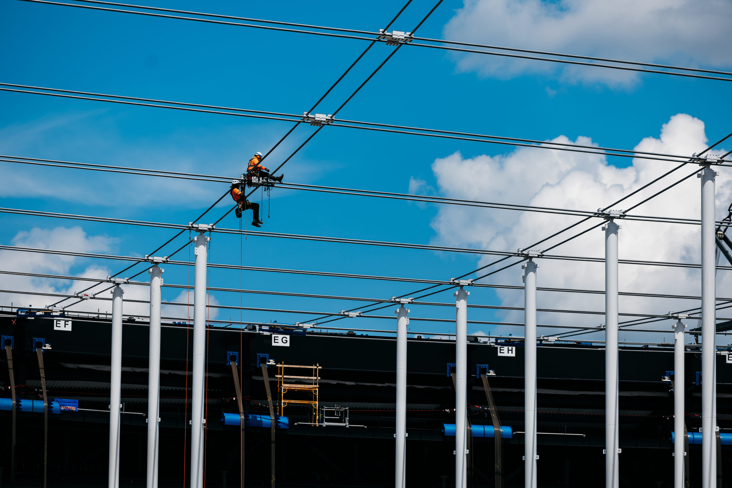 Nissan Stadium - June Construction