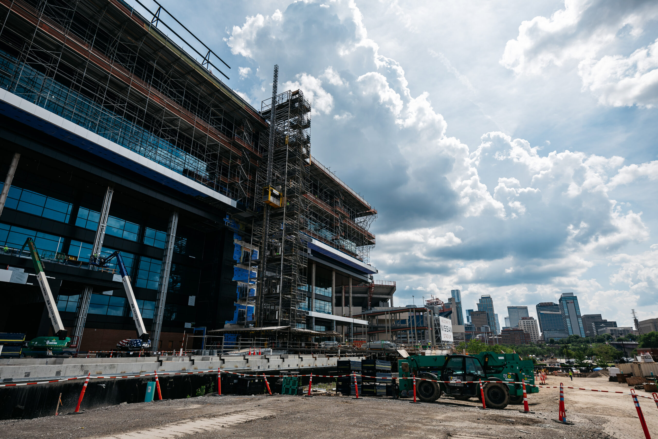 Nissan Stadium - June Construction